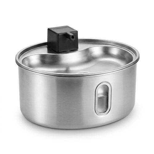 Pawter stainless steel pet water fountain